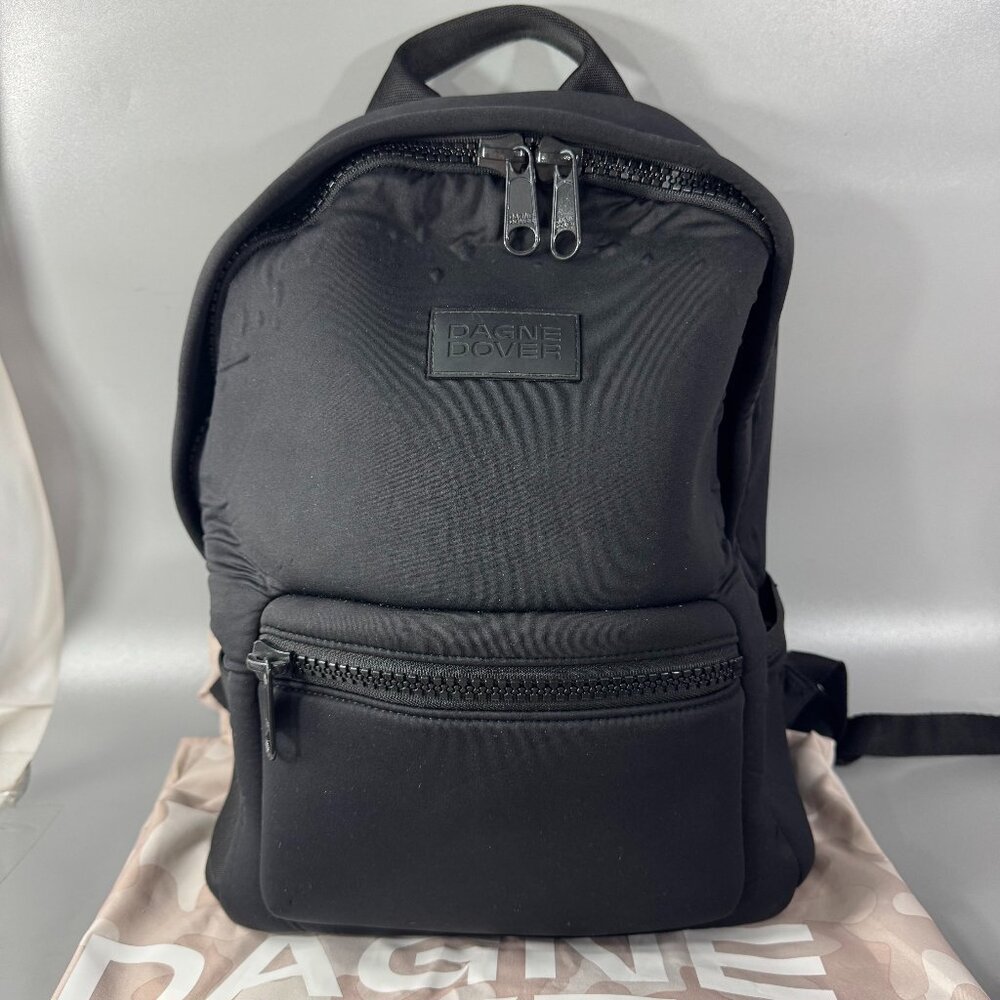 Dagne Dover Dakoda neoprene Backpack, Onyx - a deep black, Large